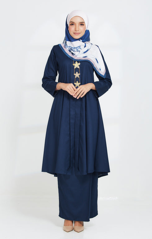 Luna Kebarung Klasik | Navy Blue